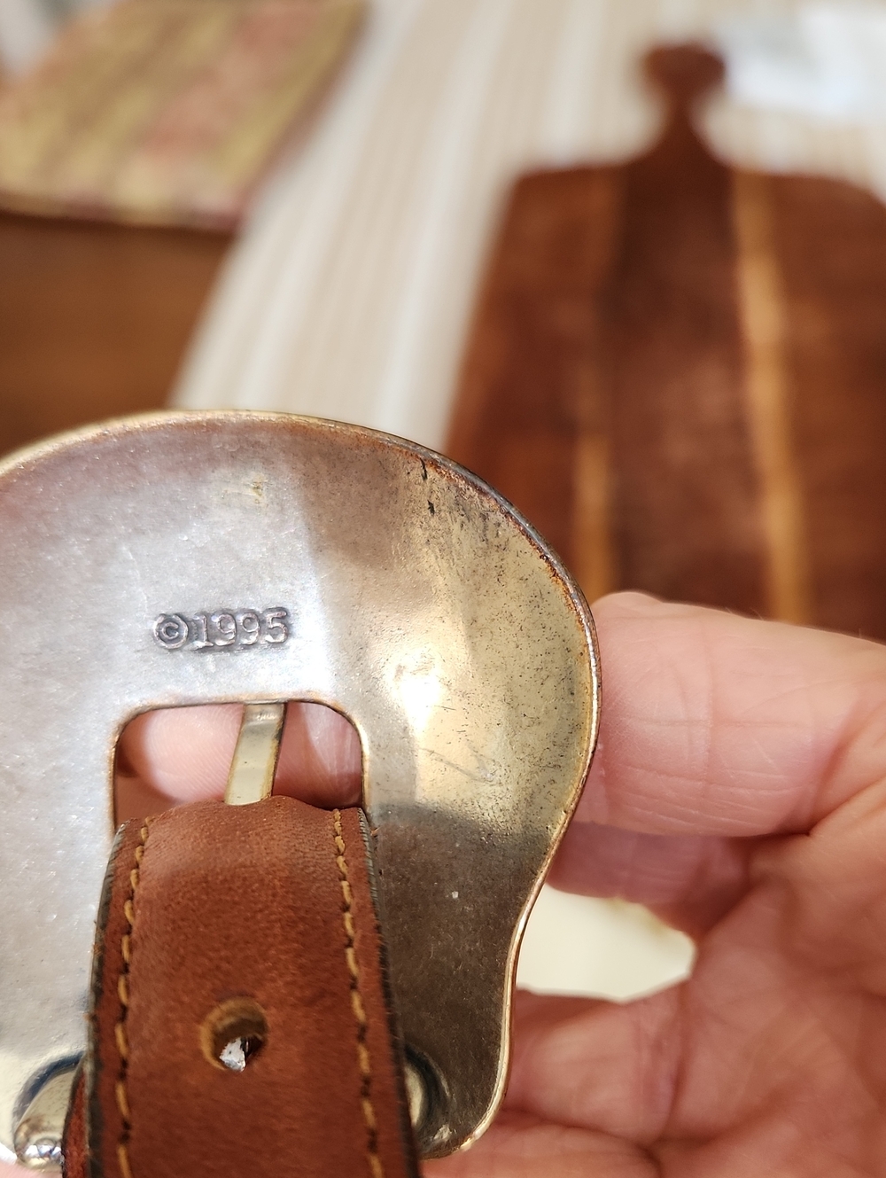 Vintage Tony Lama Belt 30" - Picture 4 of 8